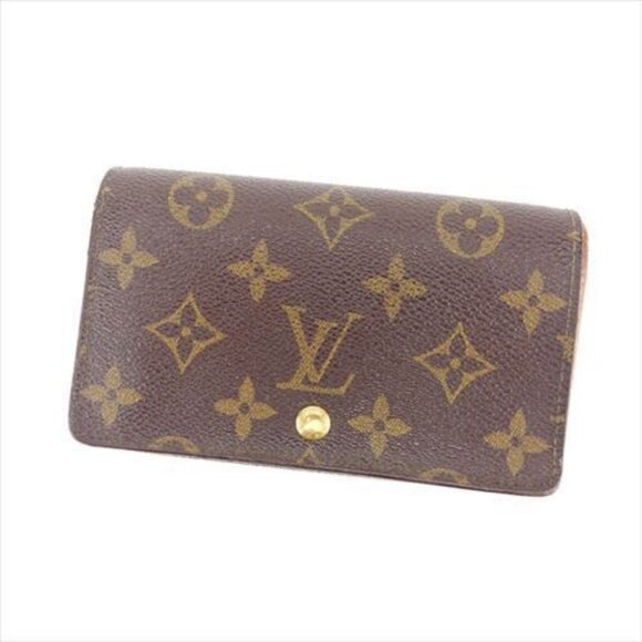 Louis Vuitton Wallet Purse Monogram Brown Woman Authentic Used - Picture 1 of 6